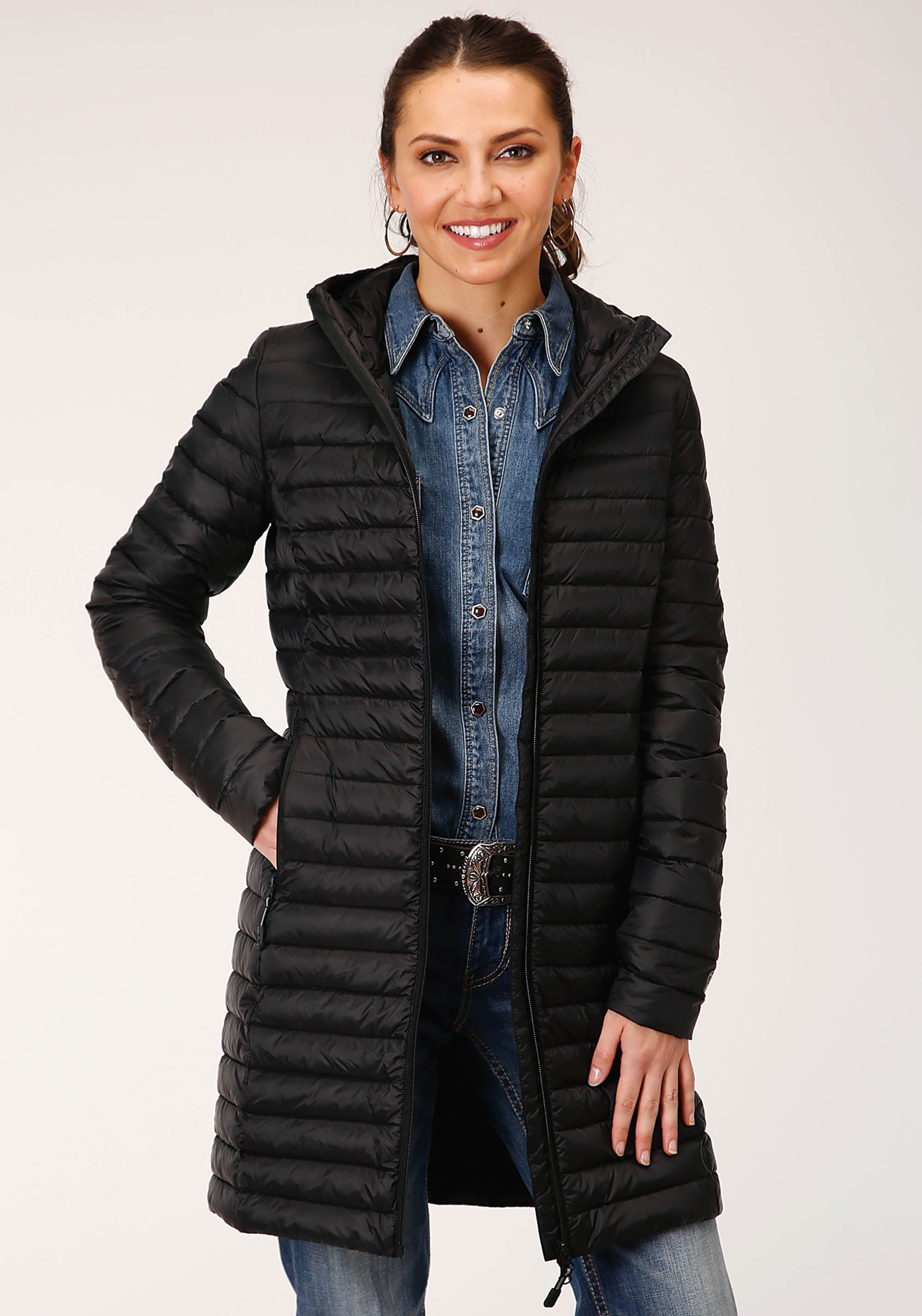 Ameri　LADY OVER ECO DOWN COAT Ameri（アメリ）の「LADY OVER ECO DOWN COAT（ダウンジャケット