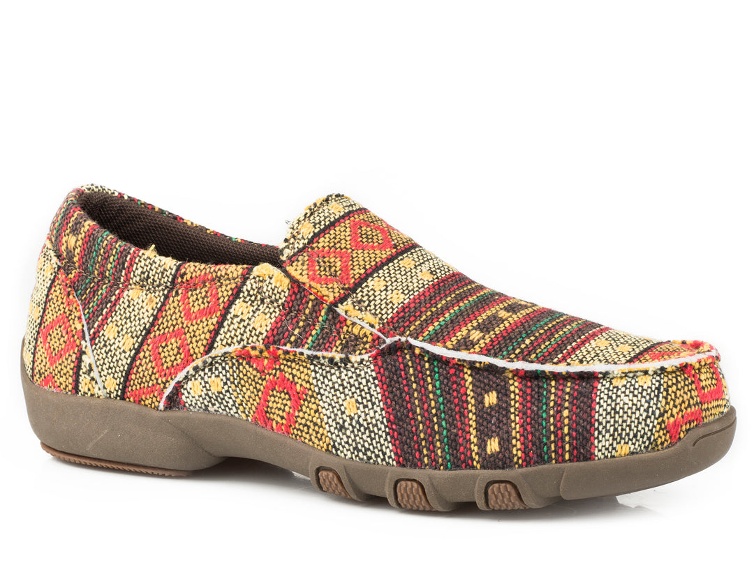 LITTLE GIRLS GOLDEN BROWN MULTICOLOR SOUTHWEST