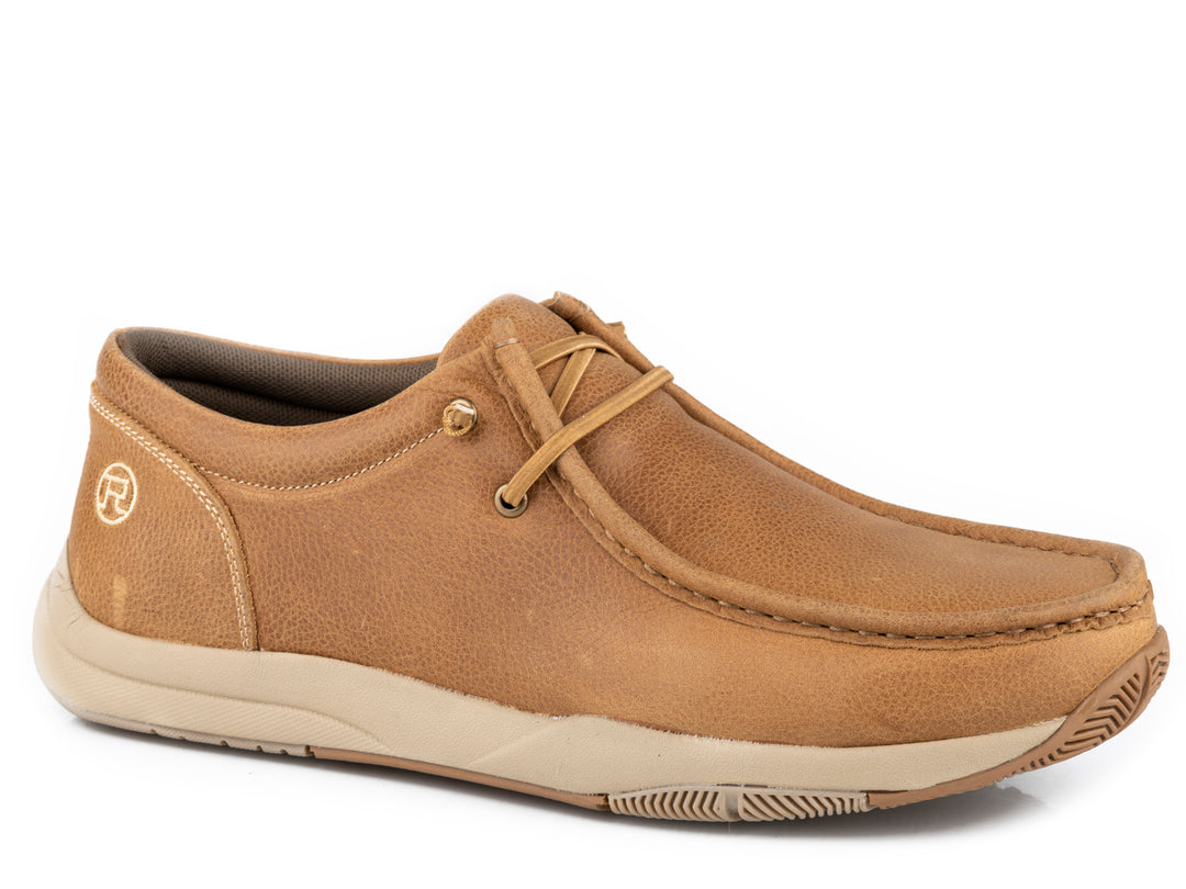 MENS TAN OILED LEATHER