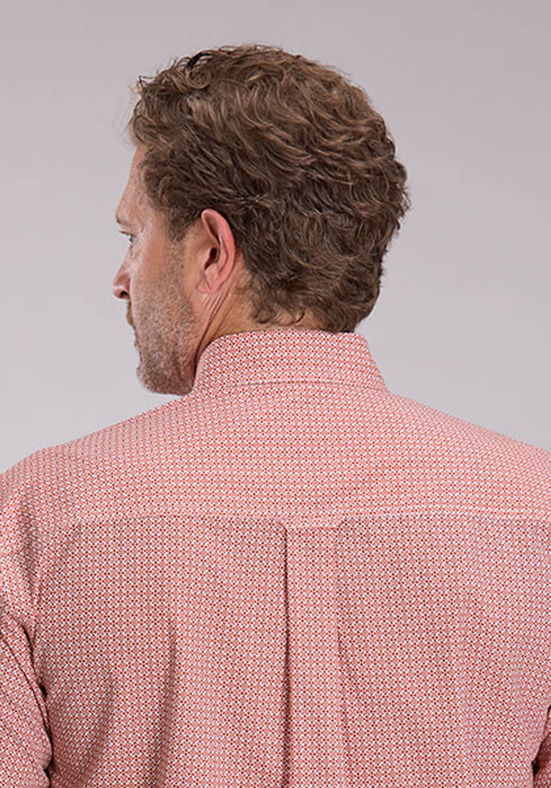 MENS SHORT SLEEVE BUTTON SALTILLO FOULARD WESTERN SHIRT