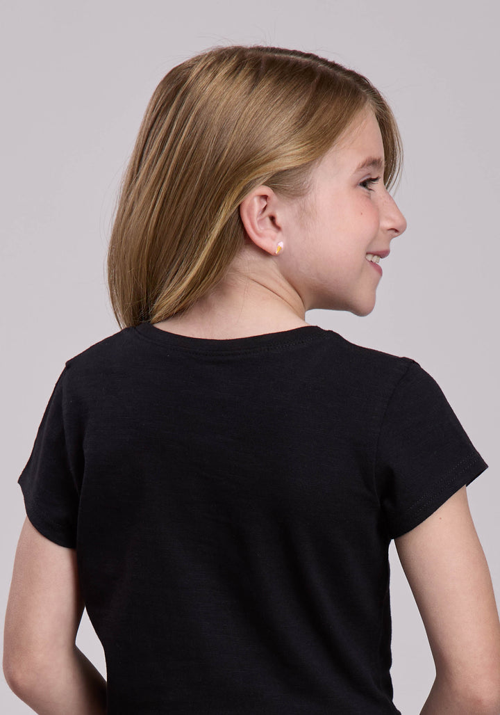 GIRLS ROPER COTTON SLUB JERSEY SHORT SLEEVE SHIRT