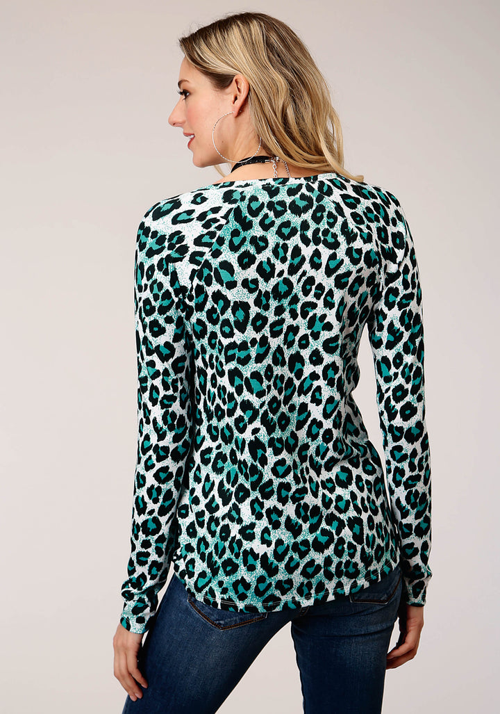 WOMENS LONG SLEEVE KNIT SWEATER JERSEY VNECK TOP