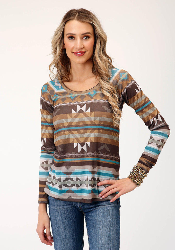 WOMENS LONG SLEEVE KNIT SWEATER KNIT JERSEY TOP TOP