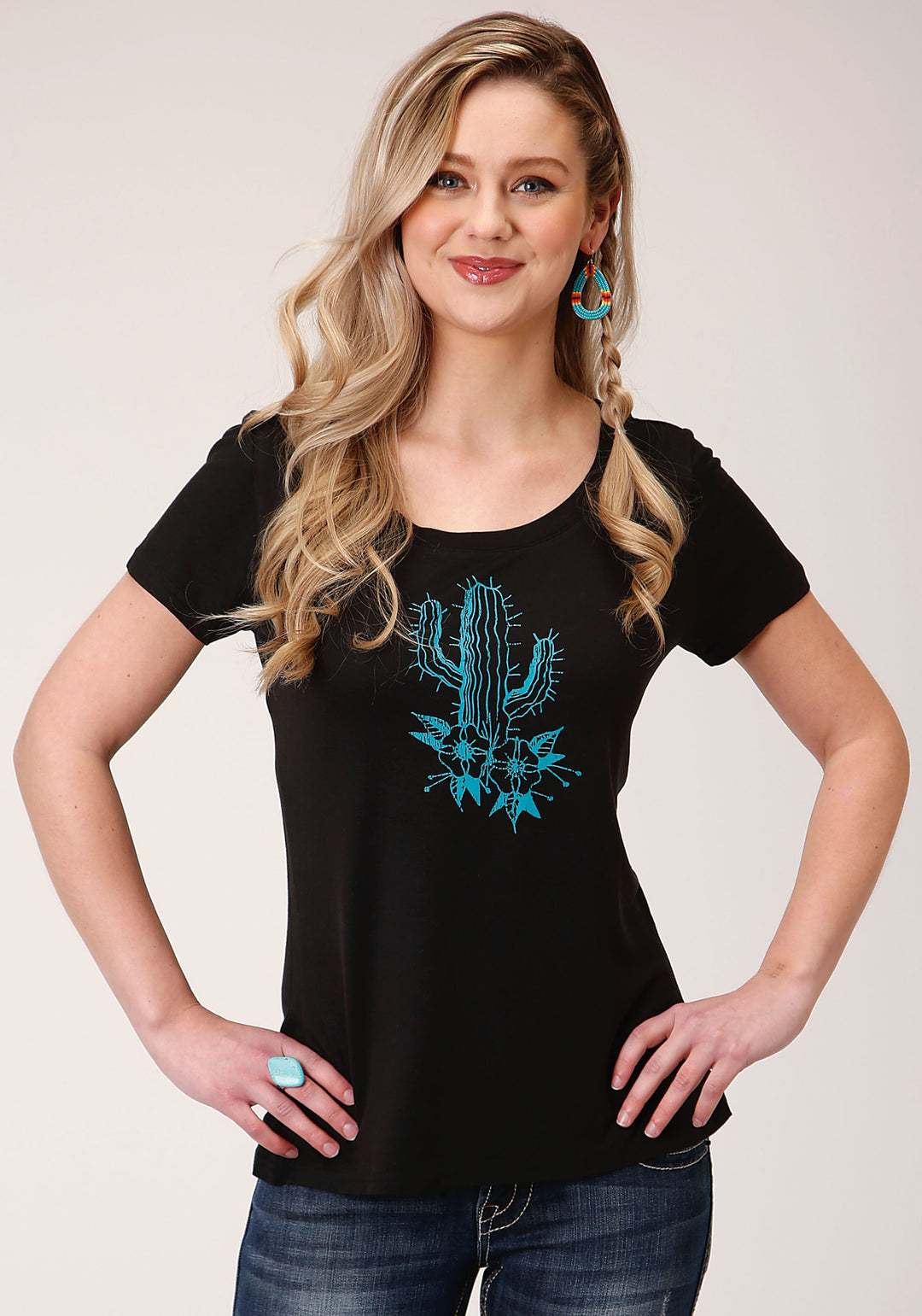 WOMENS SHORT SLEEVE KNIT POLY RAYON JERSEY SHORT SLEEVE  TEE TOP