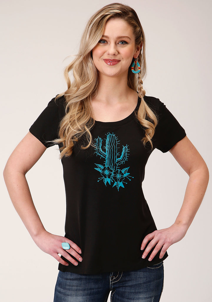 WOMENS SHORT SLEEVE KNIT POLY RAYON JERSEY SHORT SLEEVE  TEE TOP