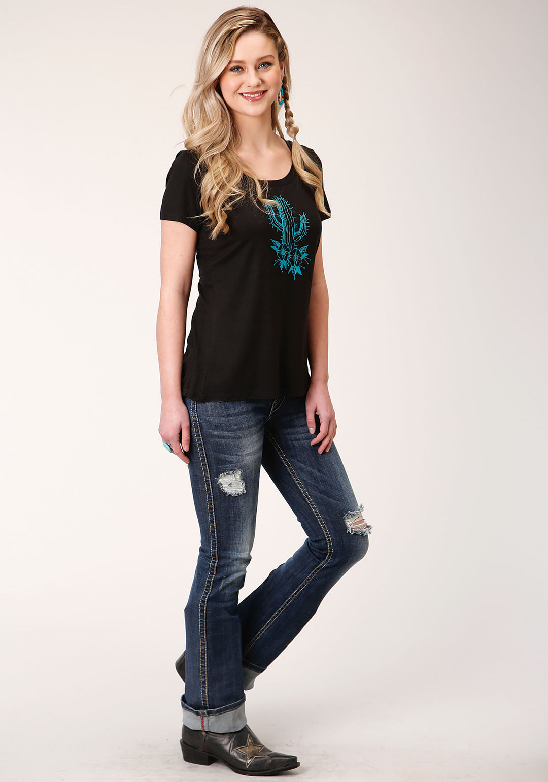 WOMENS SHORT SLEEVE KNIT POLY RAYON JERSEY SHORT SLEEVE  TEE TOP