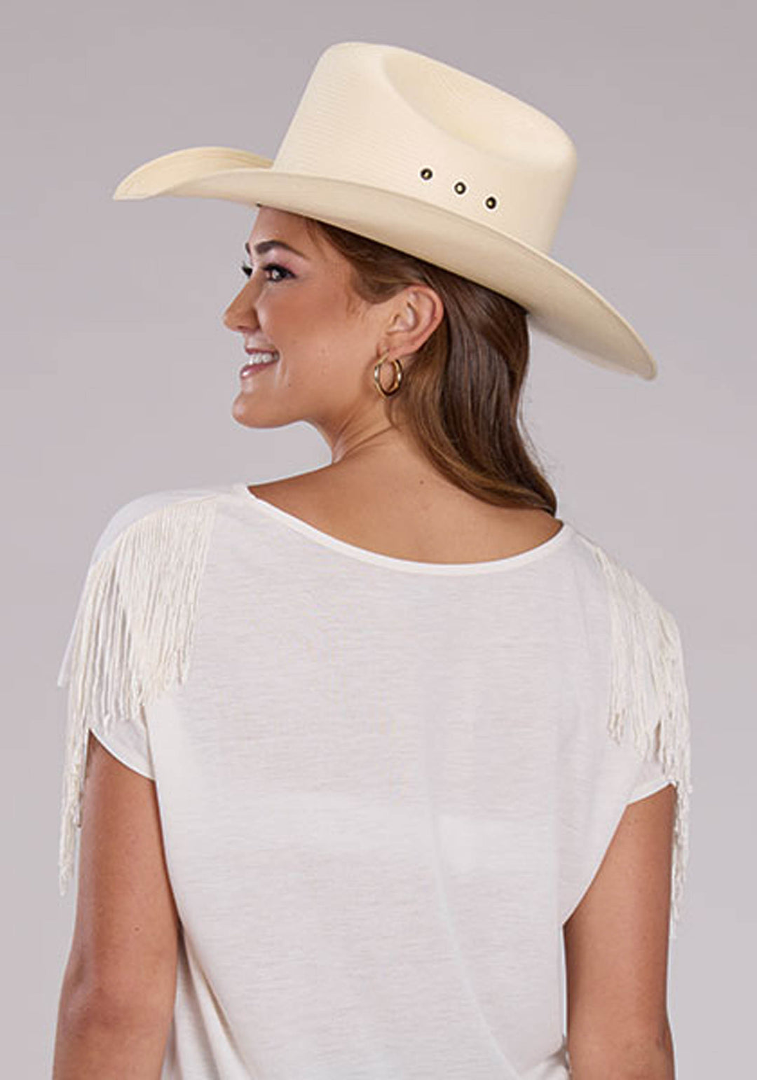 WOMENS JERSEY KNIT CREW NECK TEE SHORT SLEEVE PULLOVER WESTERN SHIRT