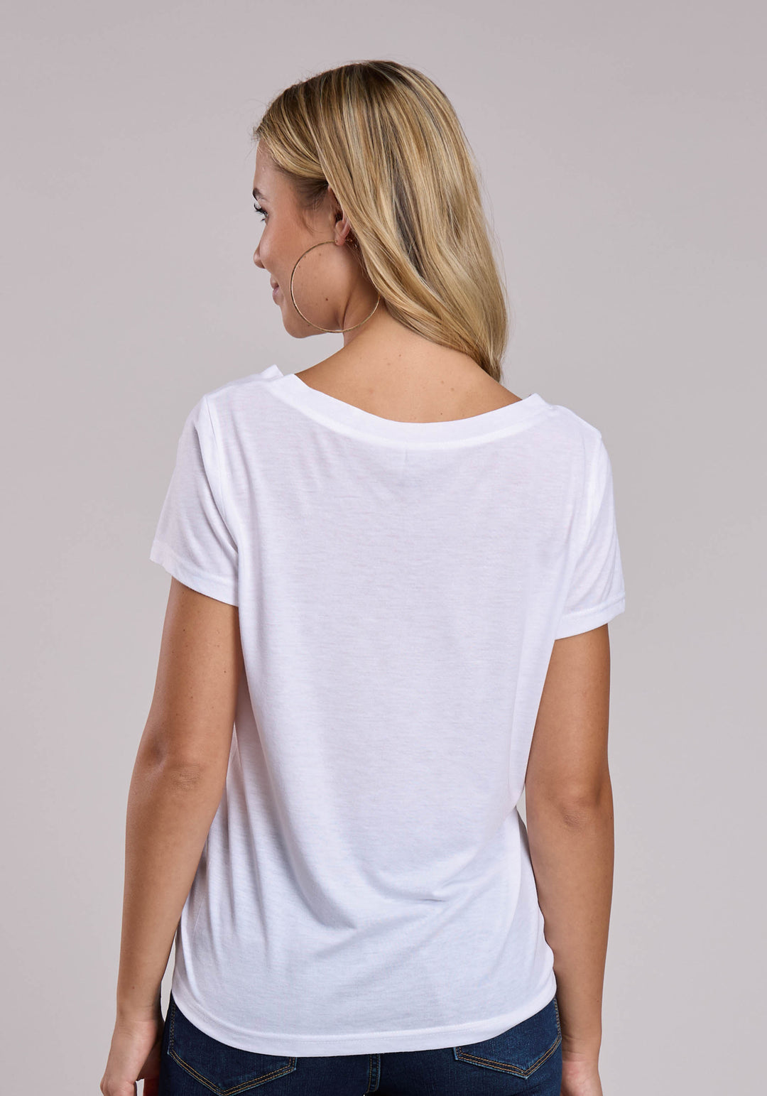 WOMENS ROPER POLY RAYON JERSEY SHORT SLEEVE SHIRT