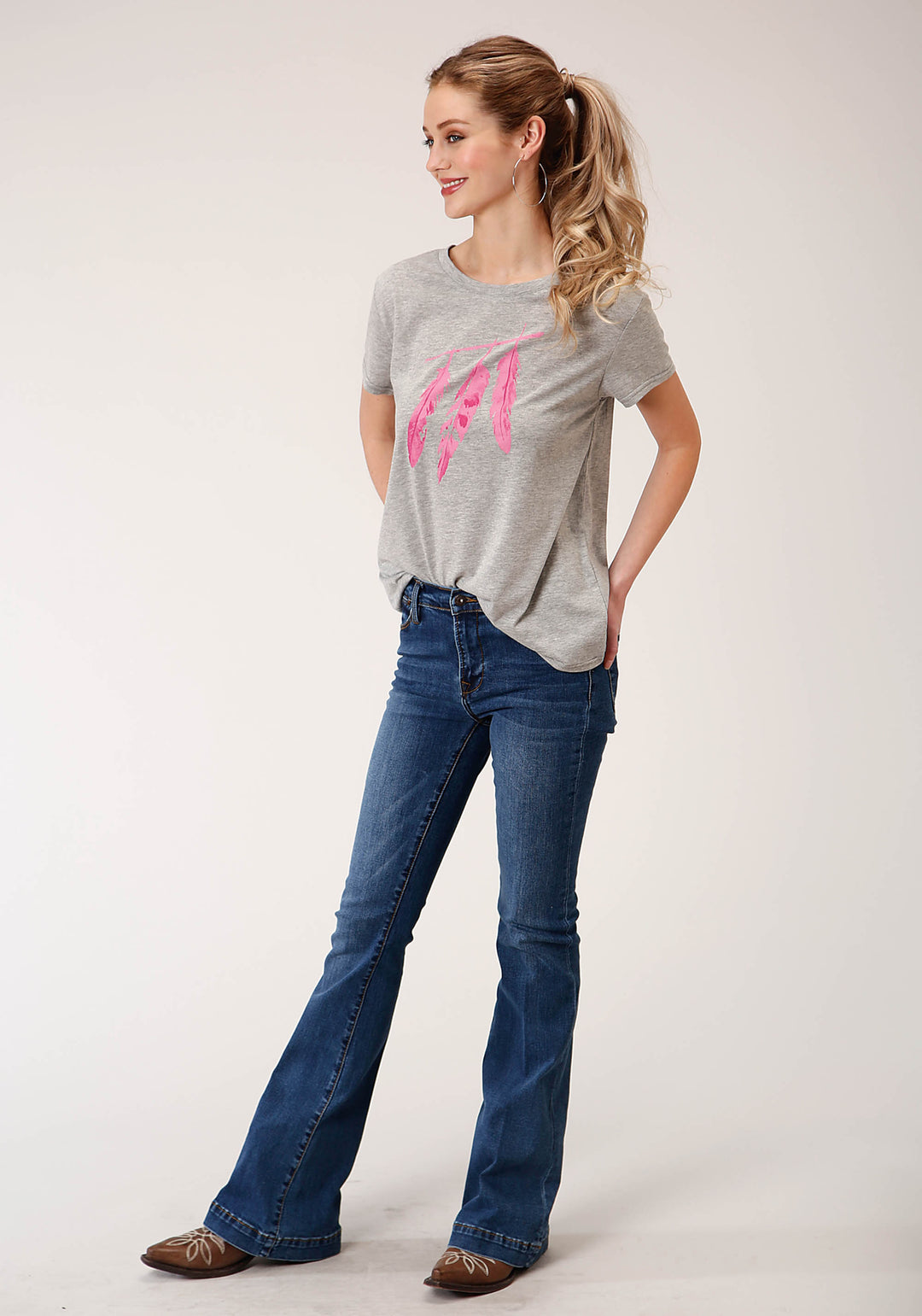 WOMENS SHORT SLEEVE KNIT POLY RAYON JERSEY TEE SHIRT TOP