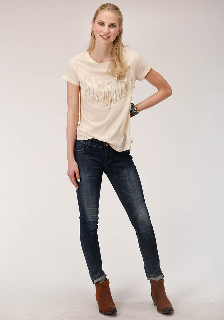 WOMENS SHORT SLEEVE KNIT  POLY RAYON JERSEY LONG SLEEVE  SCOOP NECK TEE TOP
