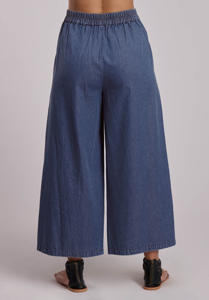 WOMENS ROPER DENIM PALAZZO PANTS
