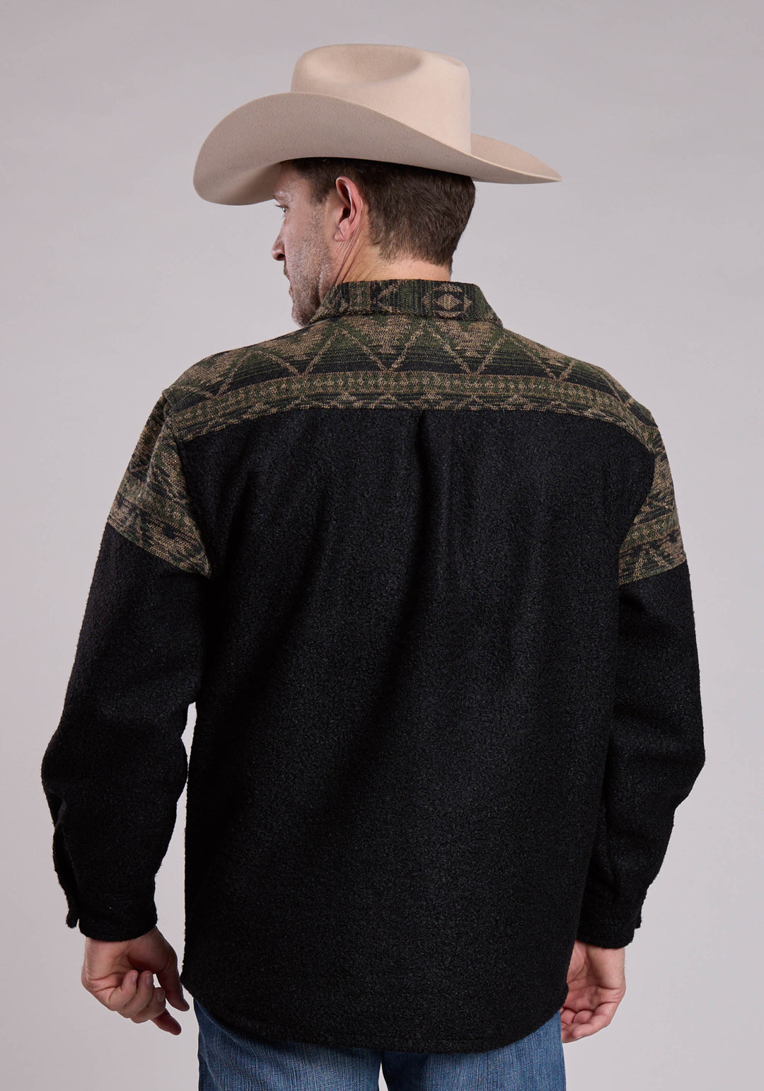MENS ROPER AZTEC SHIRT JACKET