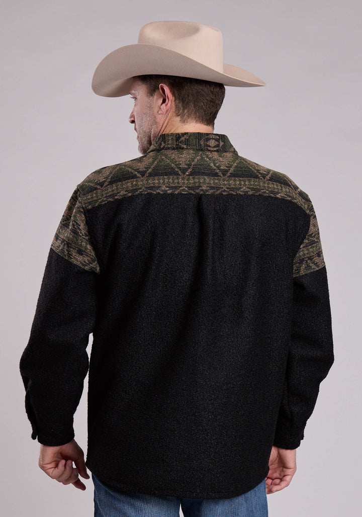 MENS ROPER AZTEC SHIRT JACKET