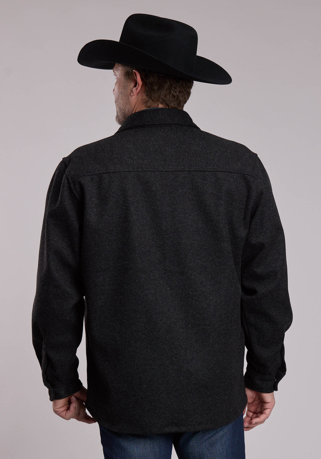MENS ROPER WESTERN BUTTON UP SHIRT JACKET