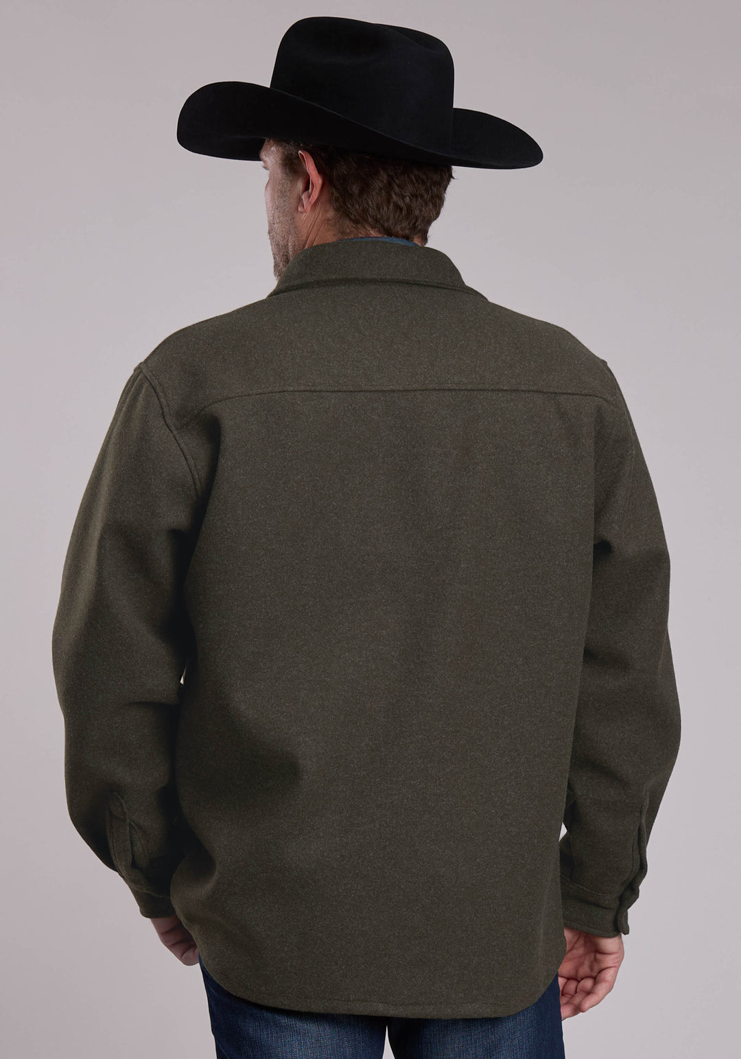 MENS ROPER WESTERN BUTTON UP SHIRT JACKET