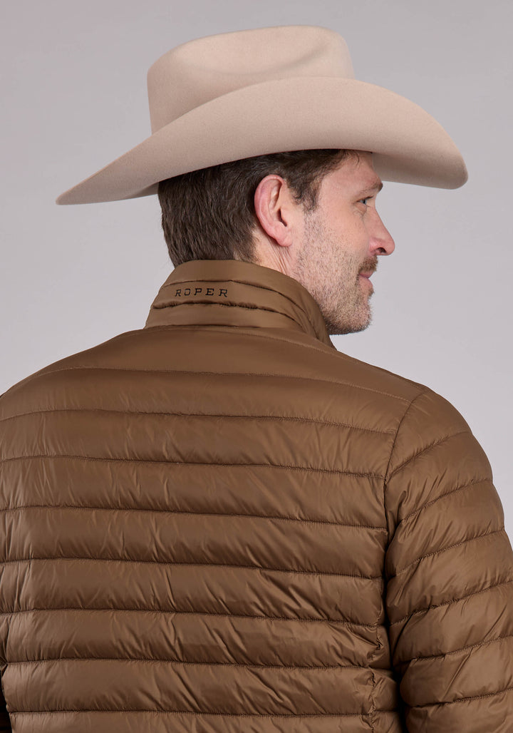 MENS ROPER NYLON DOWN PROOF COATED JACKET