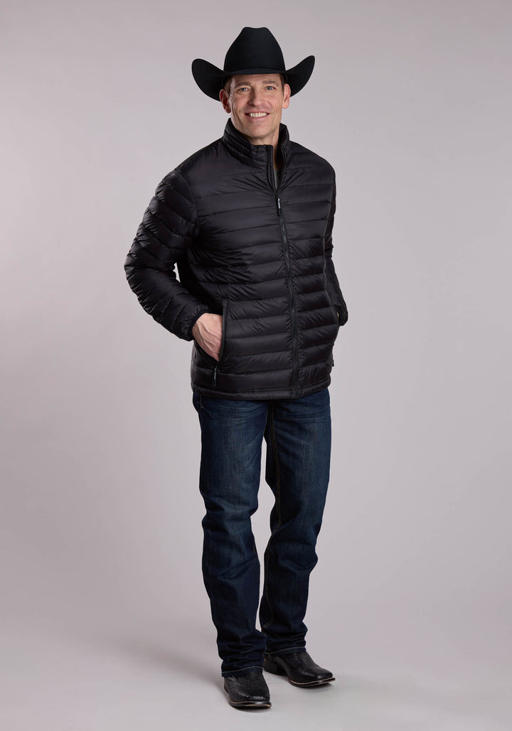 Mens Roper Crushable Down Filled Western Vest