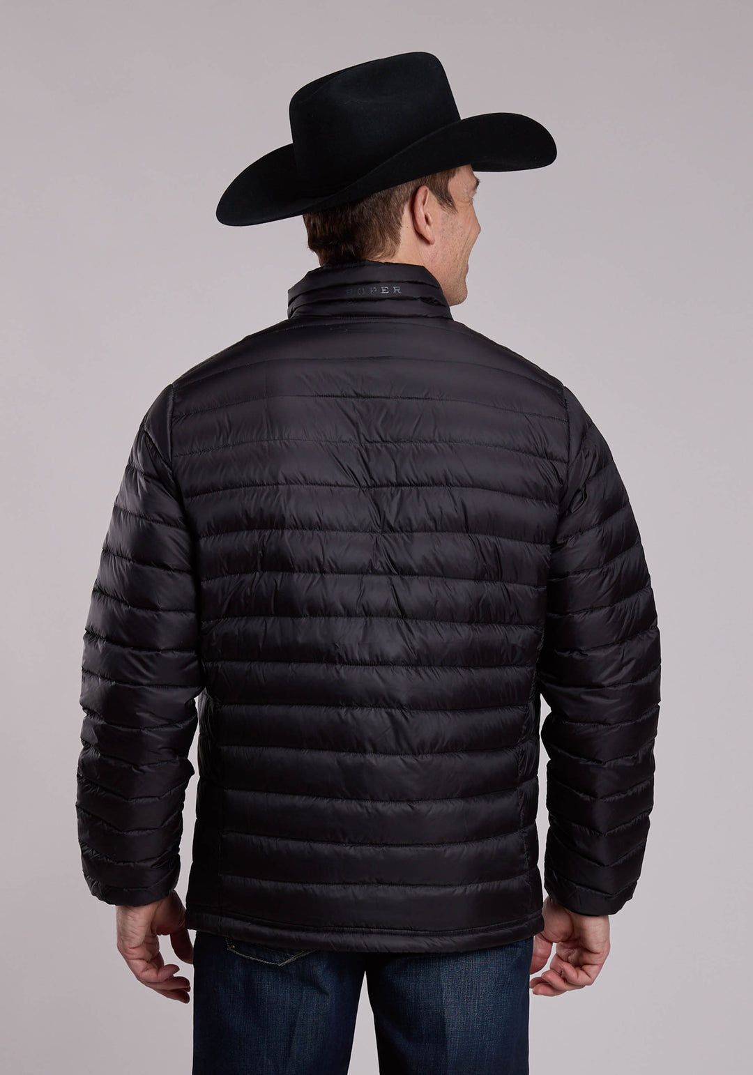 Mens Roper Crushable Down Filled Western Jacket