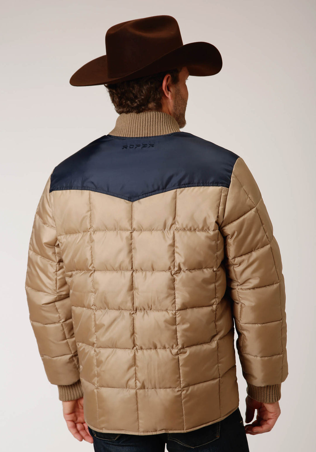 MENS QUILTED POLY WITH POLY FILL JACKET