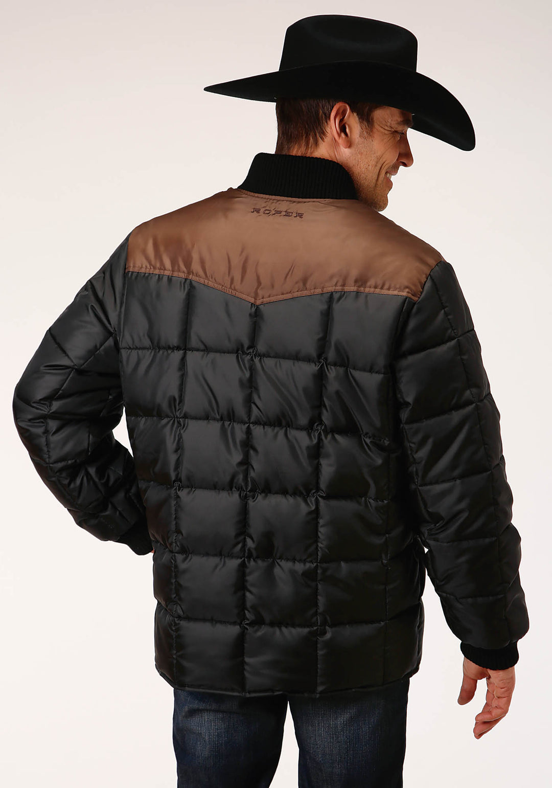 MENS QUILTED POLYFILLED JACKET