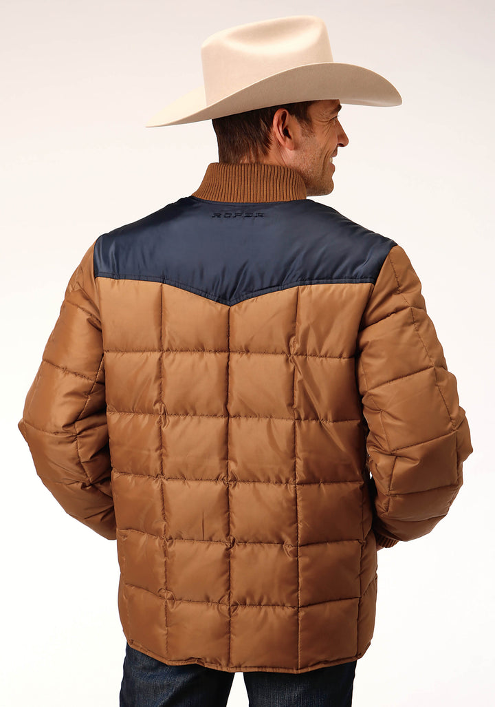 MENS QUILTED POLYFILLED JACKET