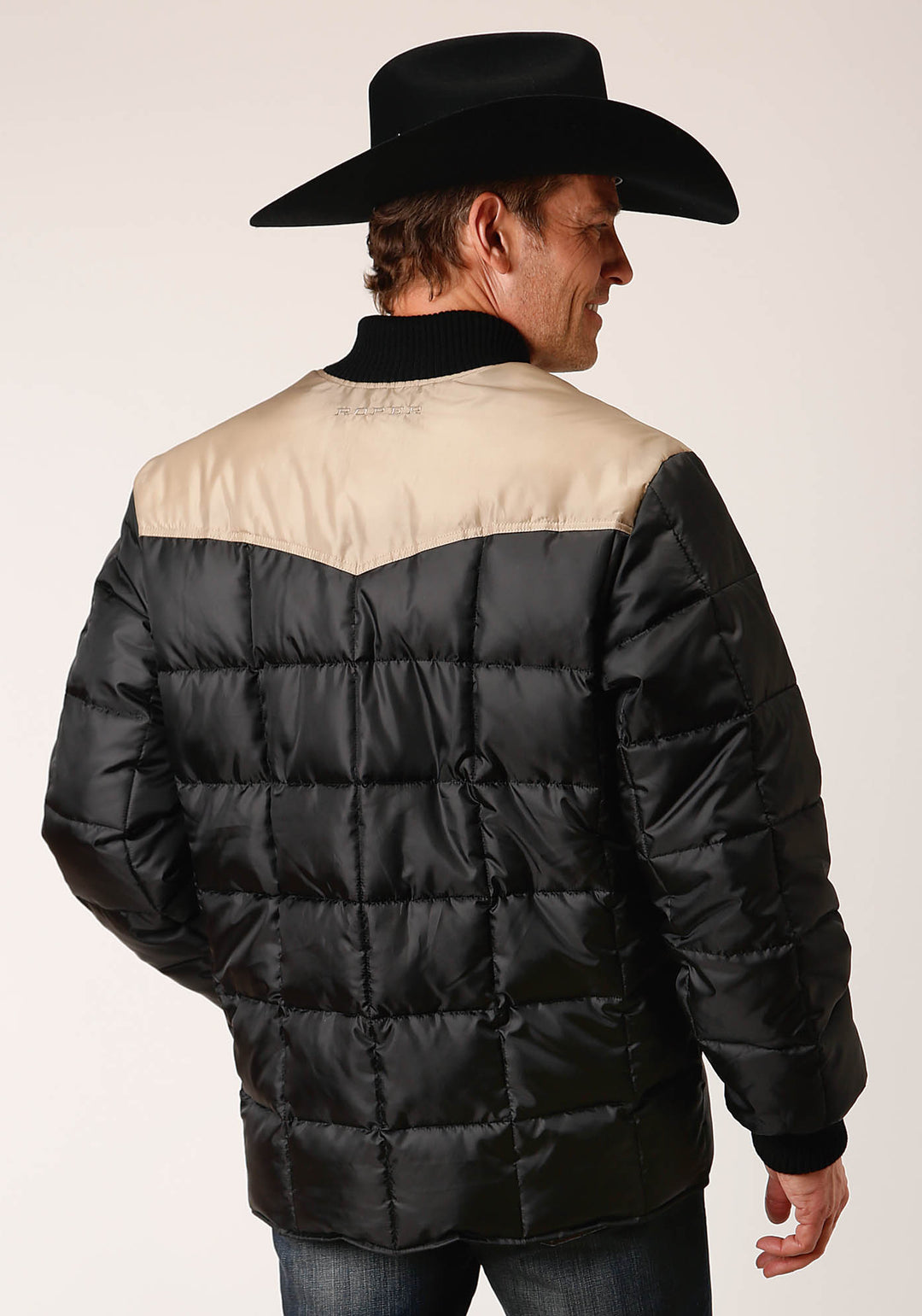 MENS QUILTED POLYFILLED JACKET
