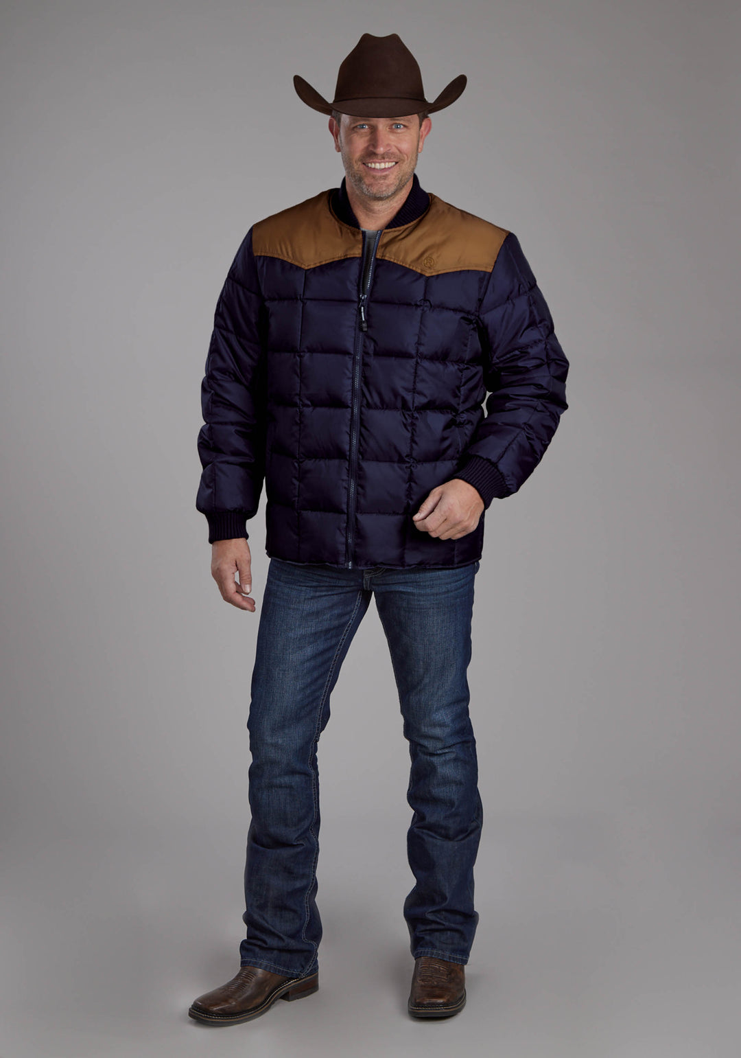 MENS PRICE POINT POLY FILL ZIPPER JACKET