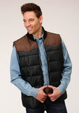 MENS QUILTED POLYFILLED VEST