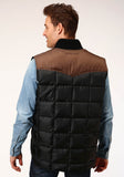 MENS QUILTED POLYFILLED VEST