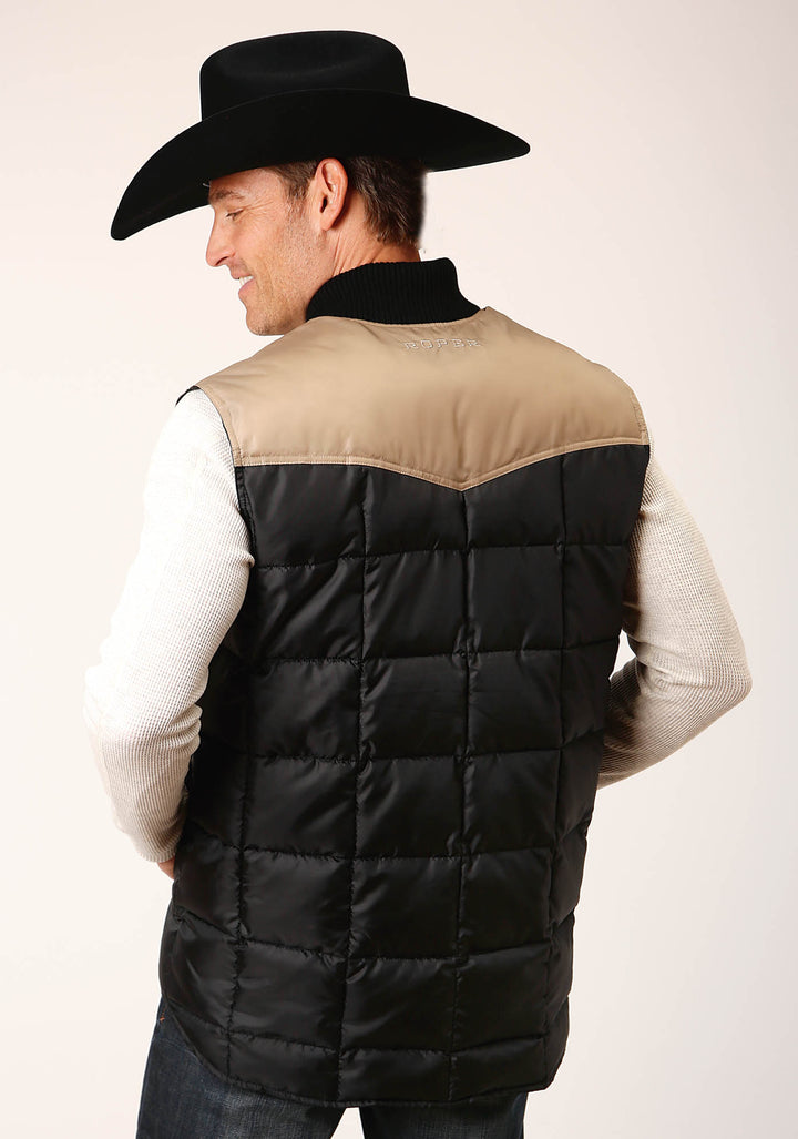 MENS QUILTED POLYFILLED VEST