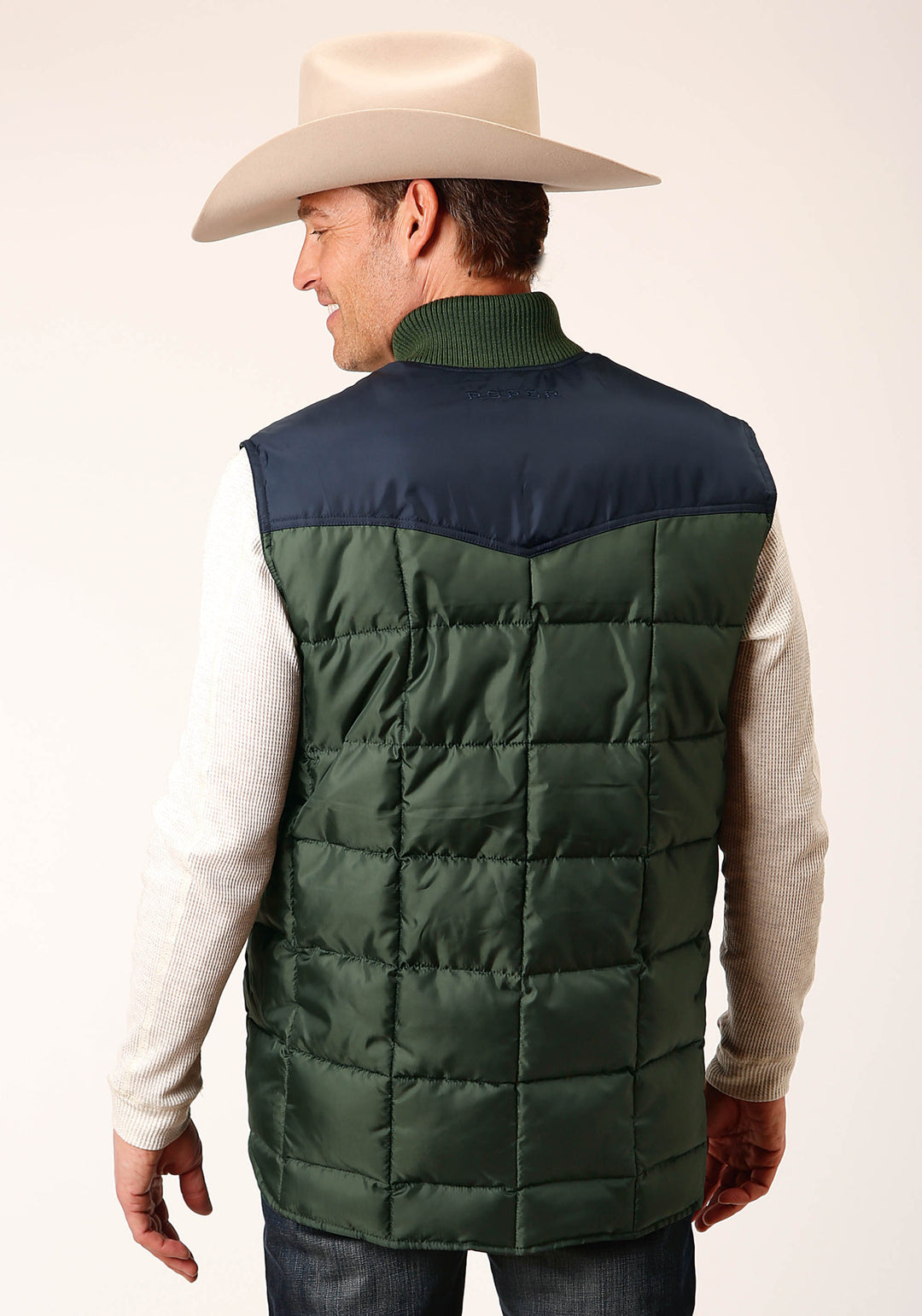 MENS QUILTED POLYFILLED VEST
