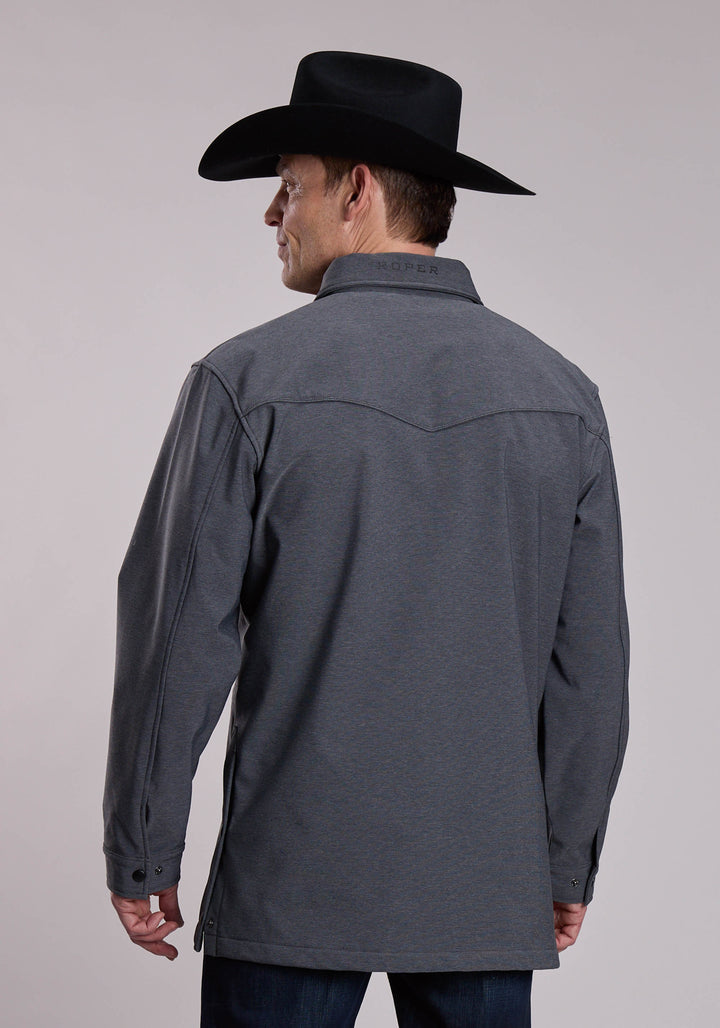 MENS ROPER SOFTSHELL BARN WESTERN JACKET