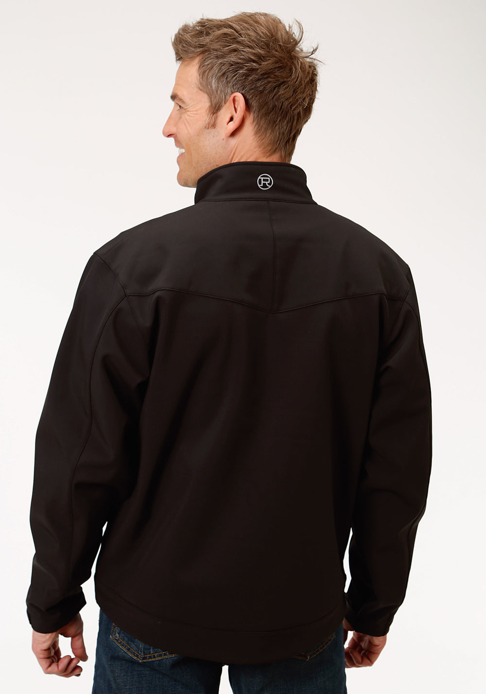 MENS OUTERWEAR BLACK WITH BLACK FLEECE
