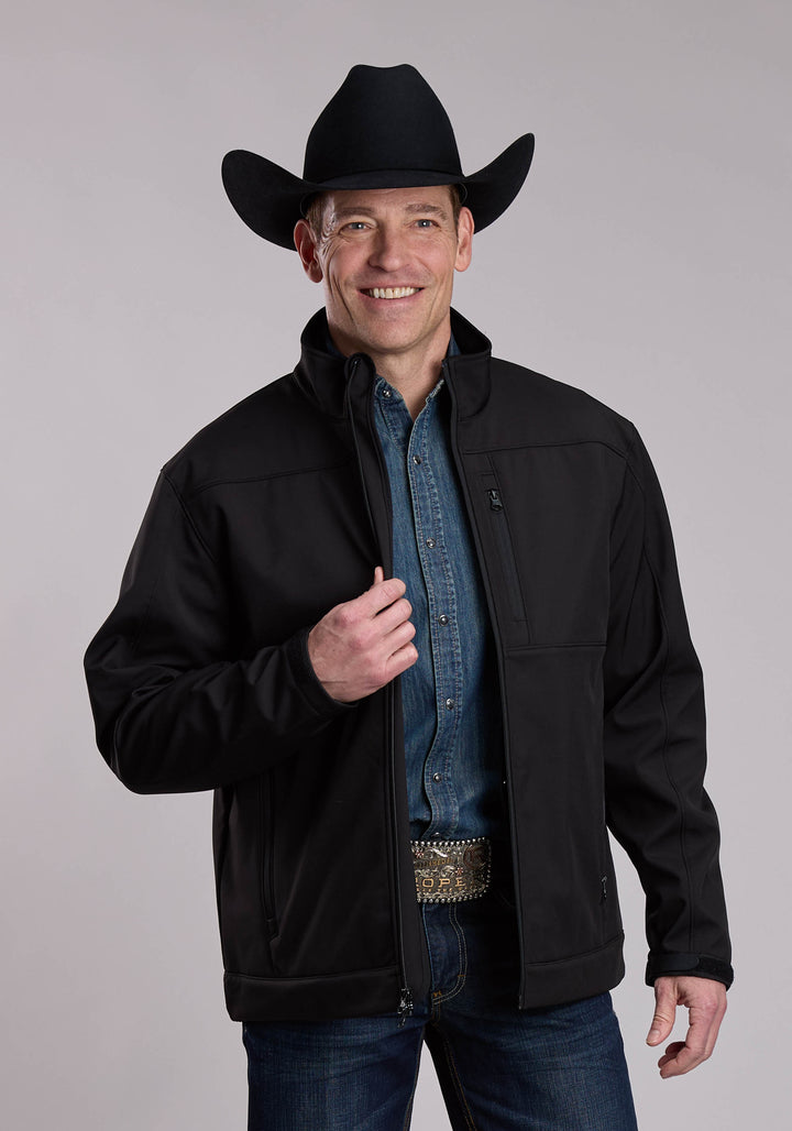 MENS ROPER CONCEAL CARRY SOFTSHELL WESTERN JACKET