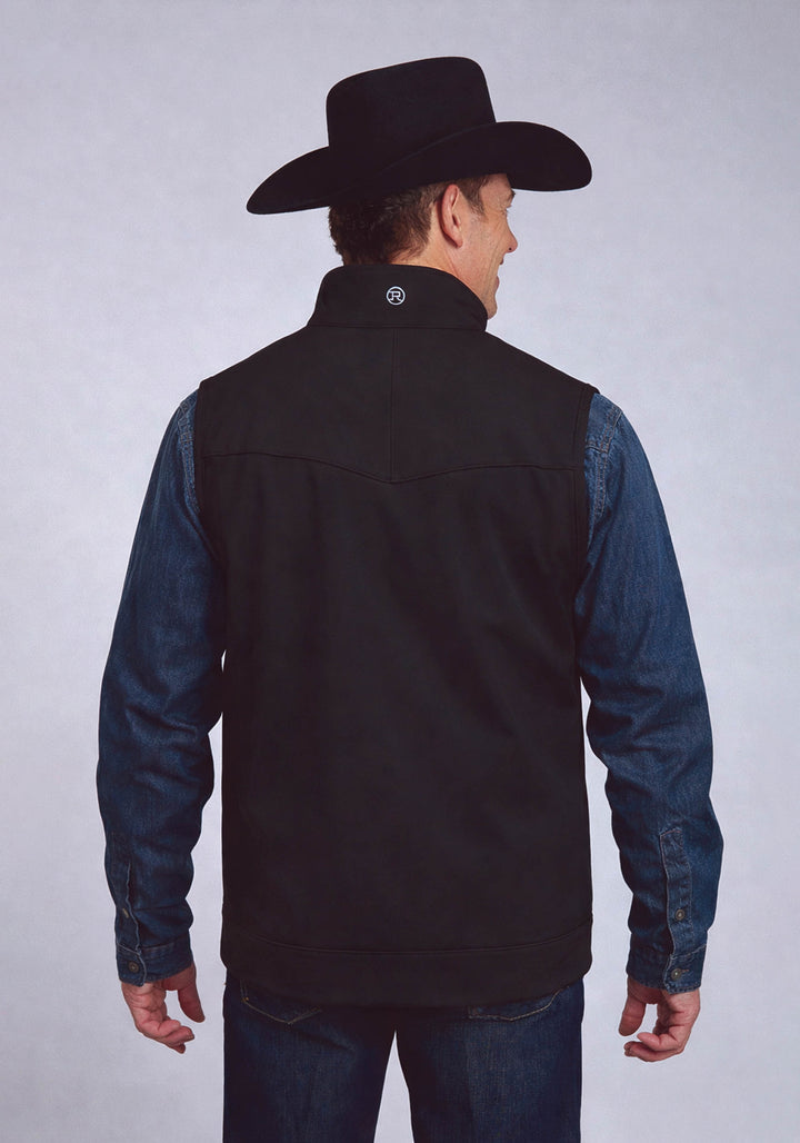 MENS ROPER CONCEAL CARRY SOFTSHELL WESTERN VEST