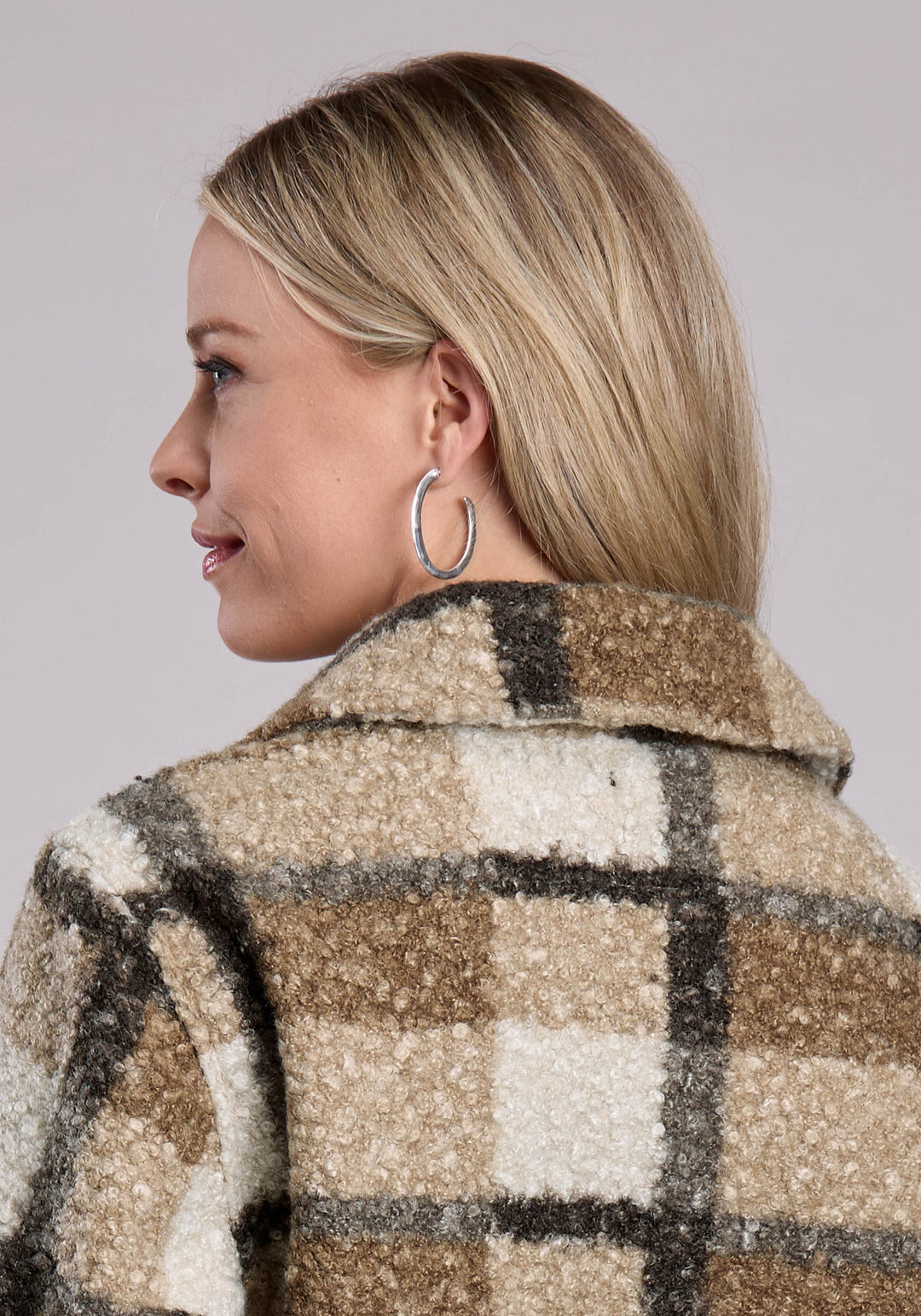 WOMENS JACKET BUTTON OVERSIZED SHIRT WESTERN JACKET