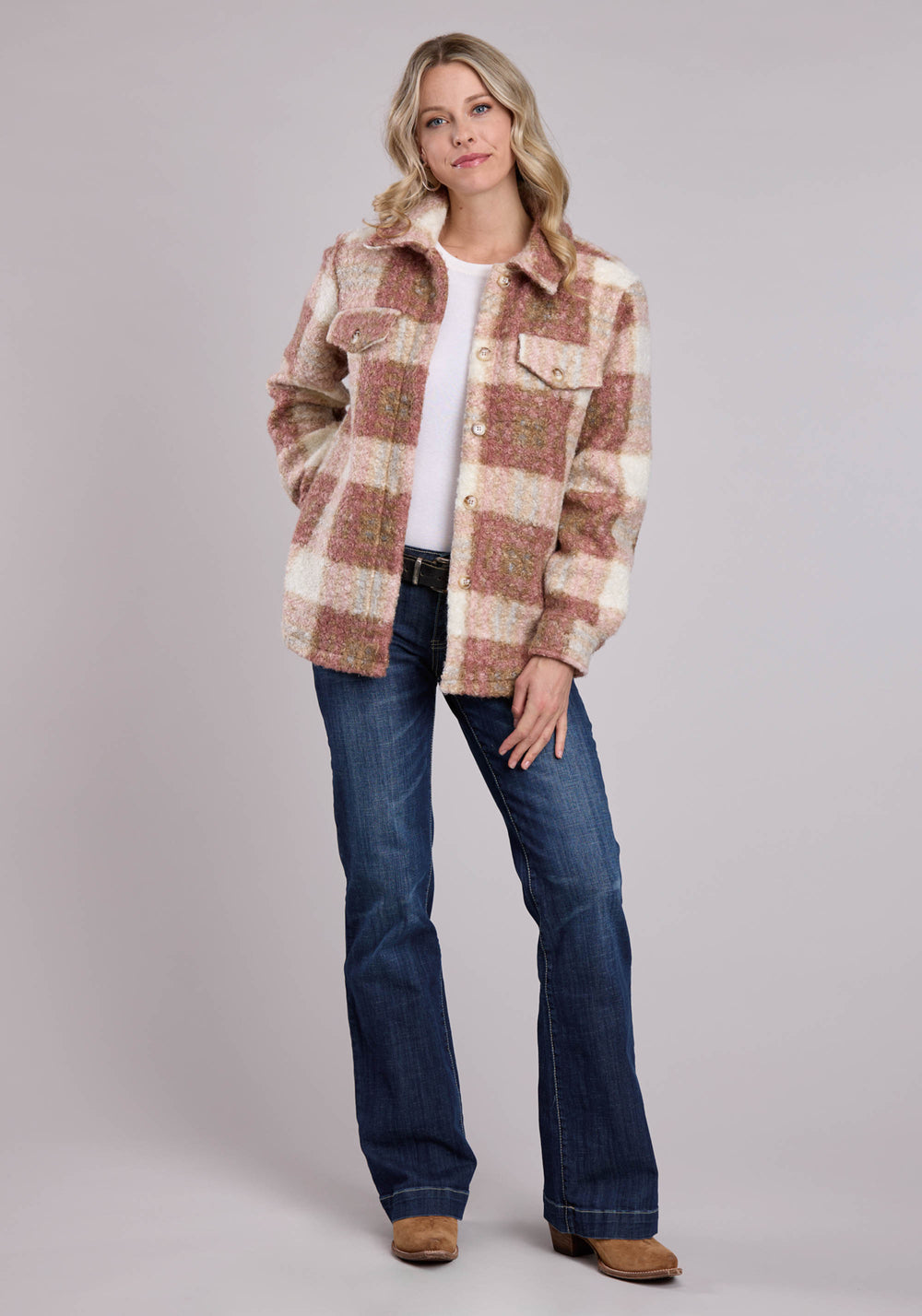 WOMENS ROPER OVERSIZED SHIRT JACKET