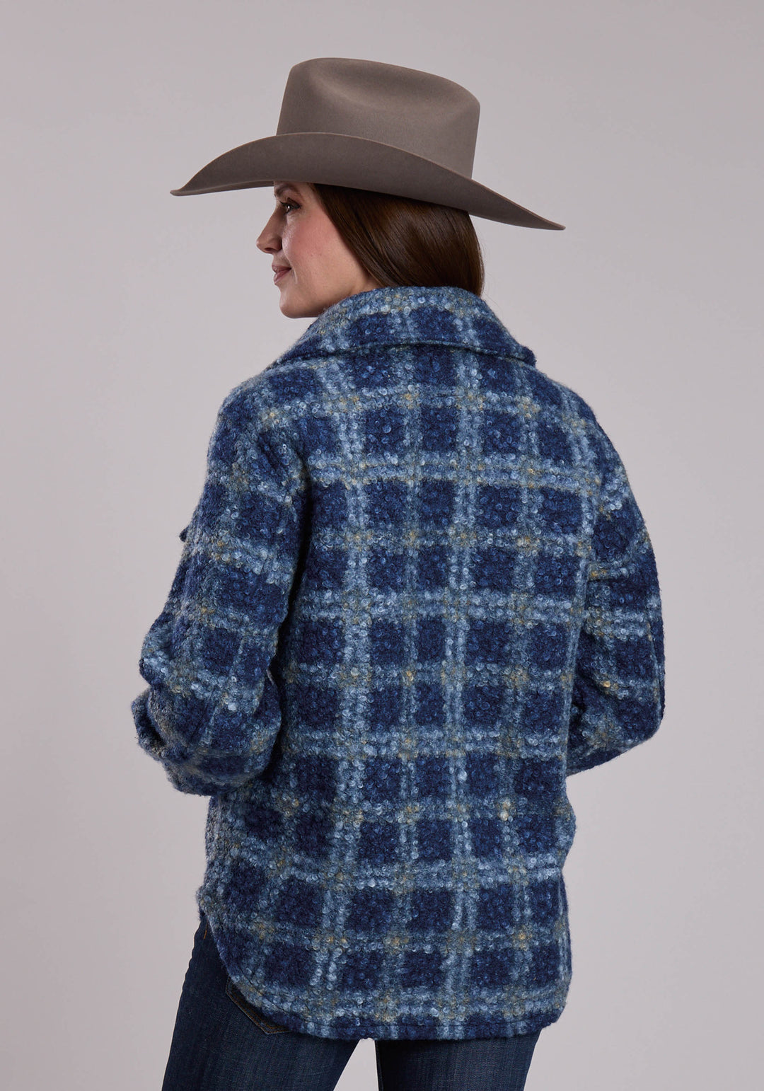 WOMENS ROPER HEAVY TEDDY OVERSIZED SHIRT-JAC