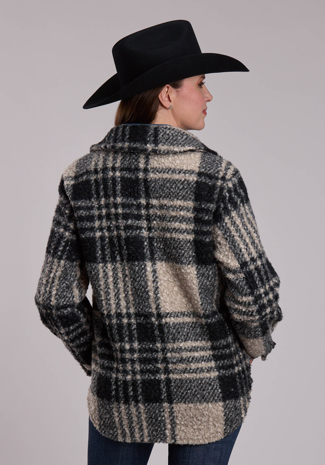 WOMENS ROPER HEAVY TEDDY OVERSIZED SHIRT-JAC