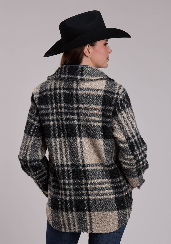 WOMENS ROPER HEAVY TEDDY OVERSIZED SHIRT-JAC
