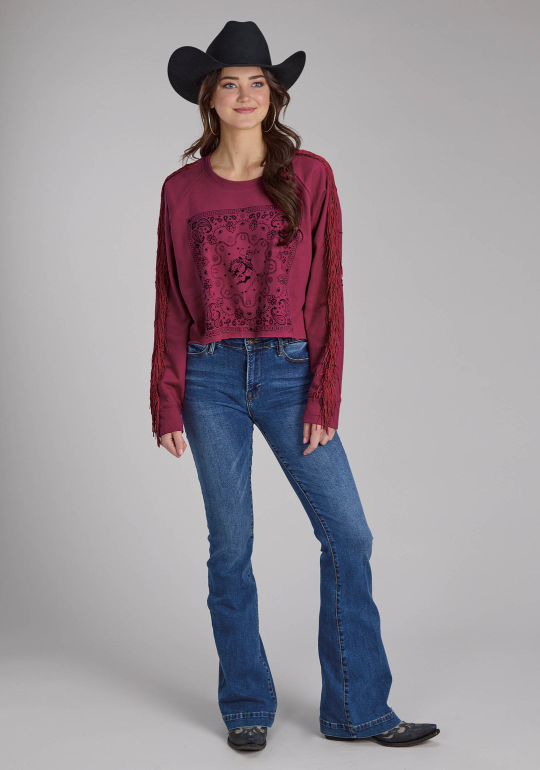 WOMENS COTTON FLEECE SWEATSHIRT PULLOVER JACKET