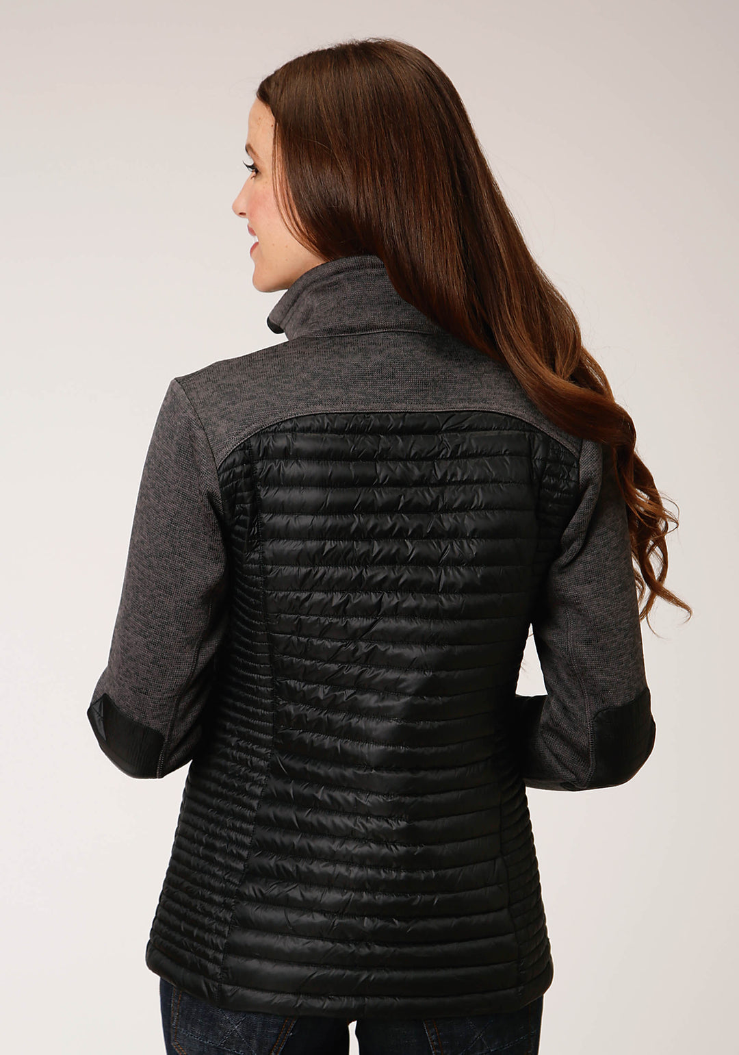 WOMENS DOWN FILLED CRUSHABLE COMBO JACKET
