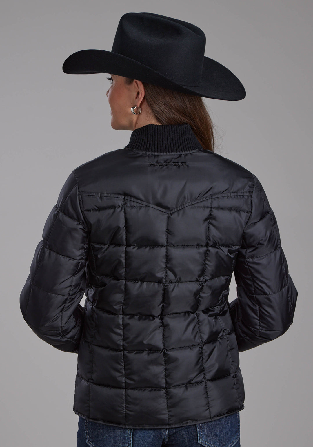 WOMENS WOMEN'S BLACK ZIPPER JACKET