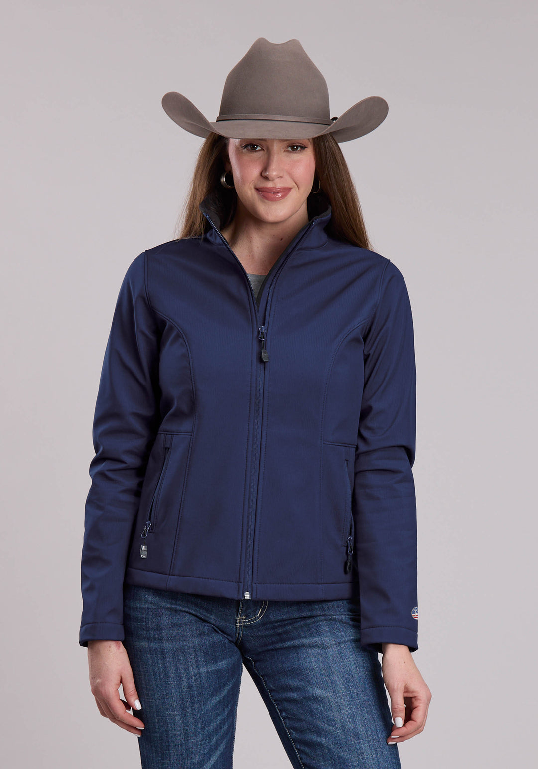 WOMENS ROPER AMERICANA SOFTSHELL WESTERN JACKET