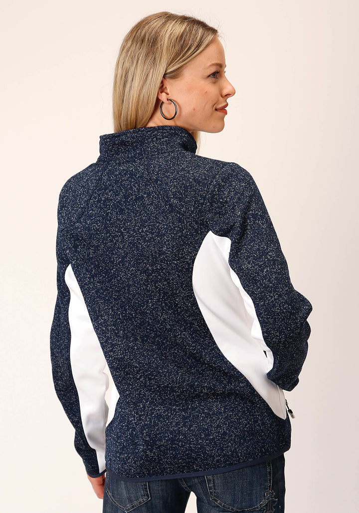 WOMENS SWEATER BONDED FLEECE JACKET TECH JACKET