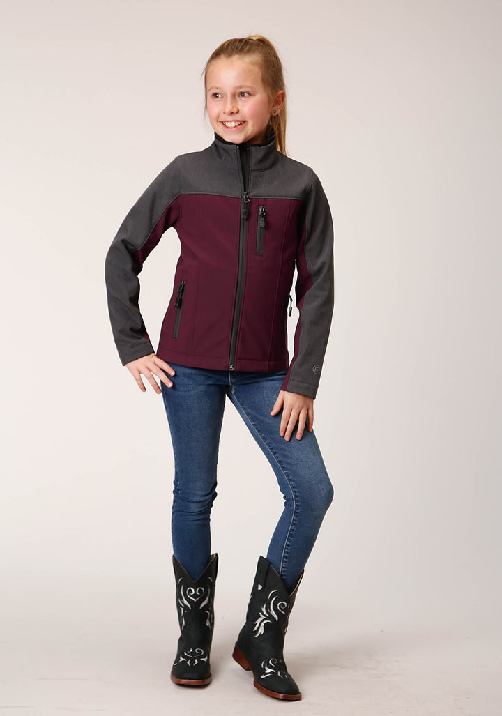 GIRLS  PCD SOFTSHELL TECH JACKET