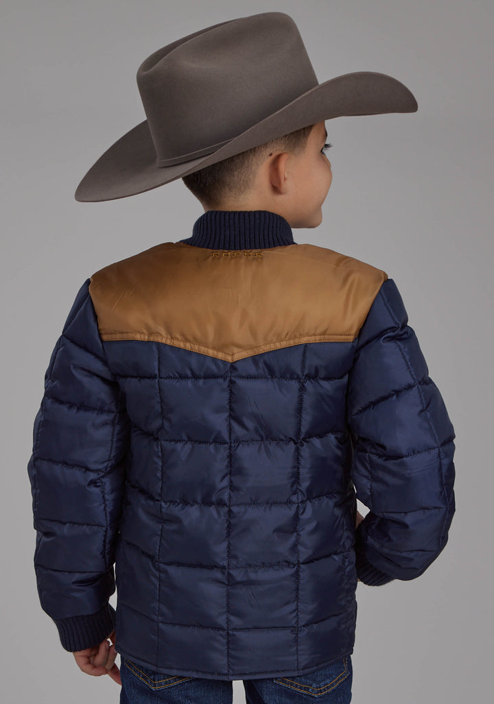 BOYS POLY FILL ZIPPER JACKET