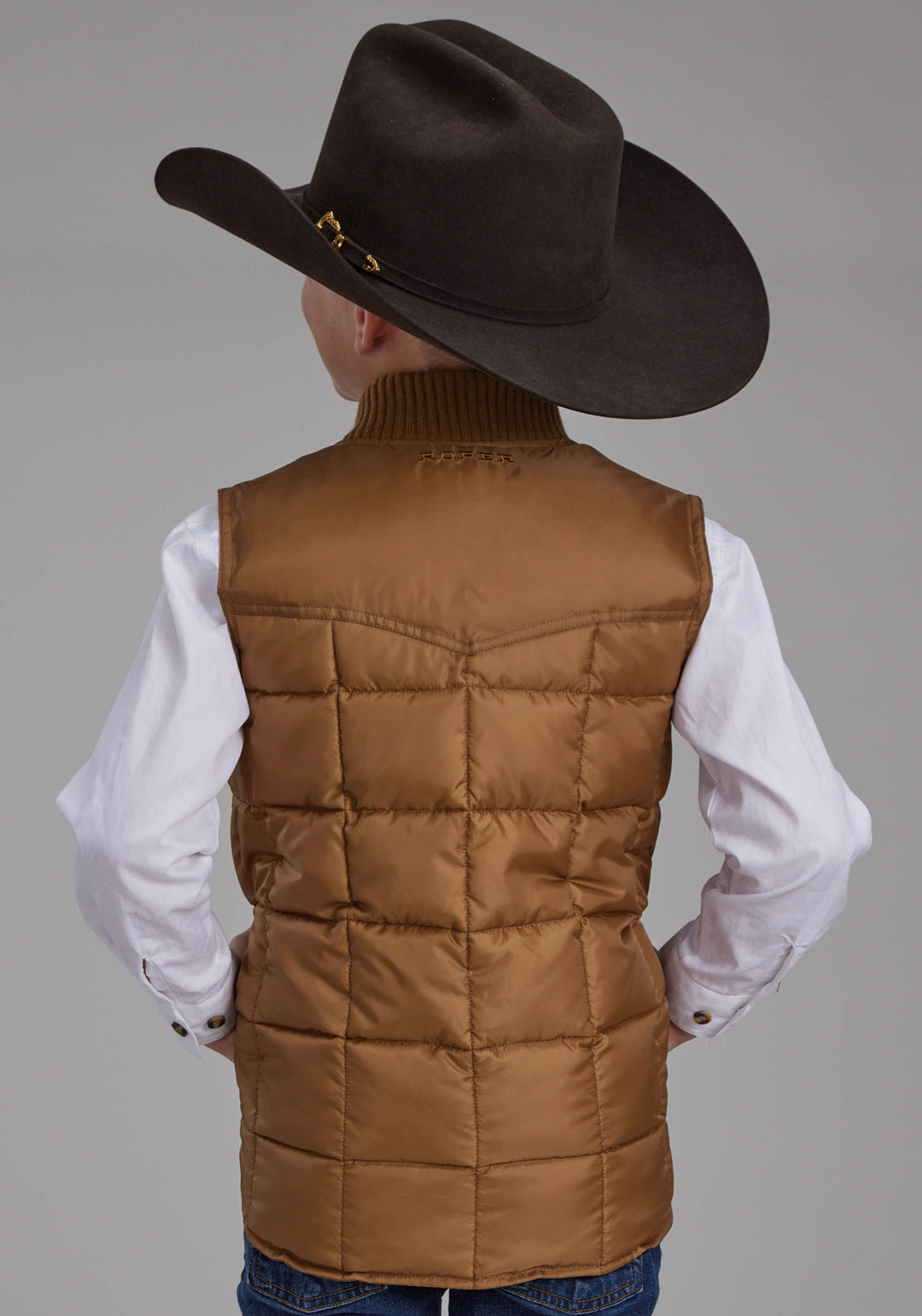 BOYS CARMEL ZIPPER VEST