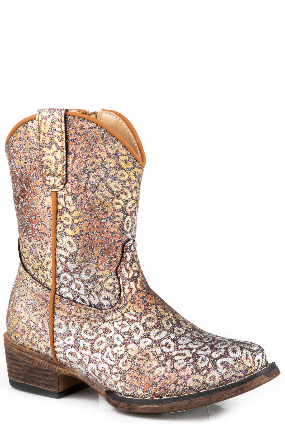 GIRLS TODDLER SNIP TOE ALL OVER LEOPARD PRINT