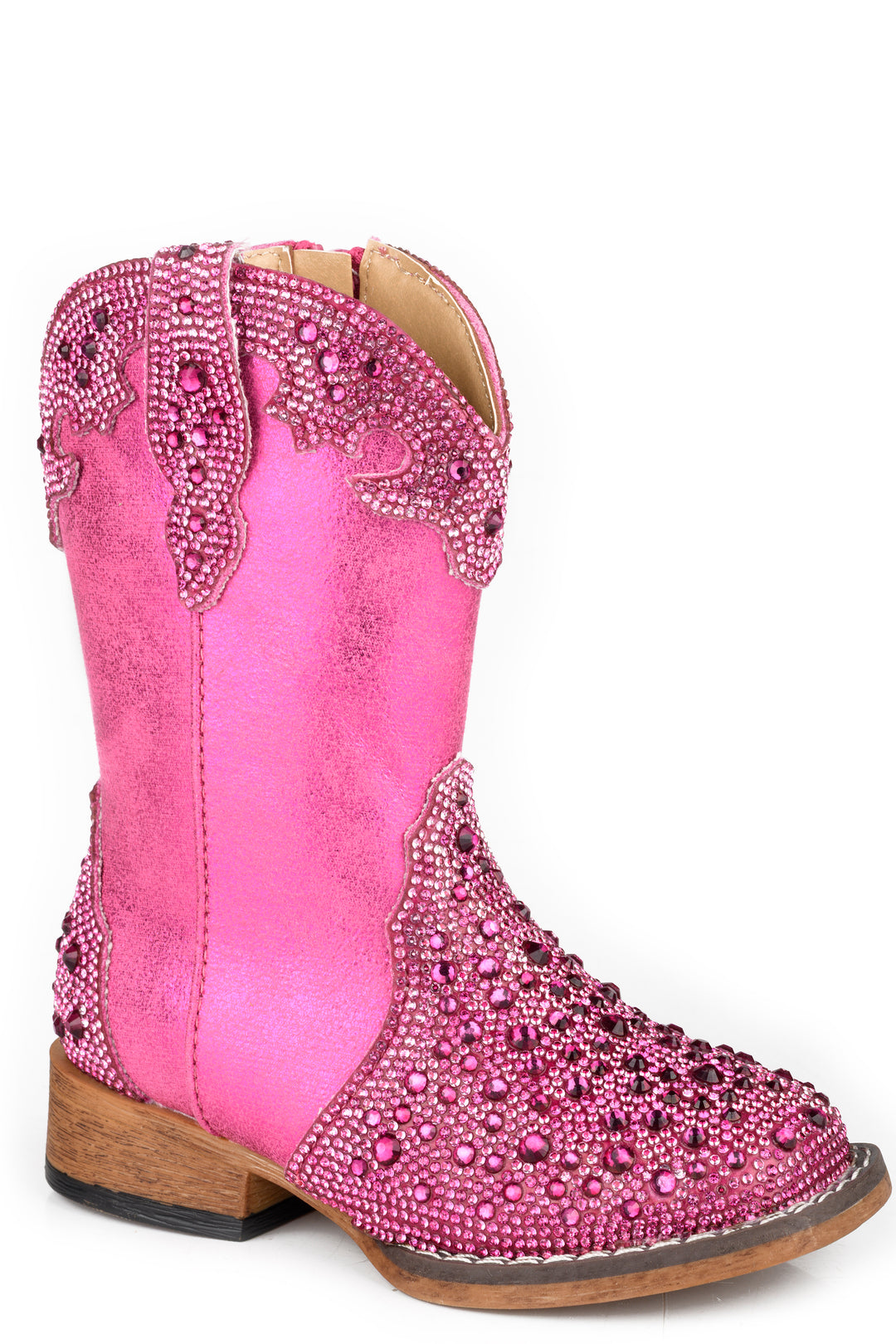 TODDLERS GIRLS ROPER CRYSTAL CROWN STARLIT BOOTS